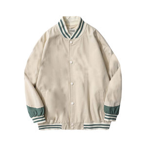 Chaqueta Universitaria de Alta Calidad para Hombre, Mangas de Cuero Bordadas, Chaqueta Universitaria Personalizada con Letras de Béisbol, Chaquetas para Hombre - Product Image 1