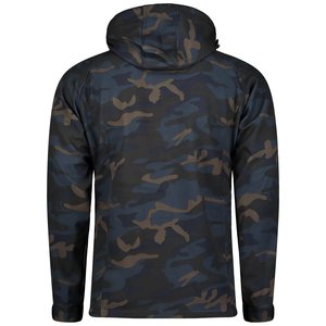 Chaqueta cortavientos Softshell de ajuste moderno con capucha y cremallera Premium con estilo para hombre, chaqueta clásica a prueba de viento al por mayor - Product Image 2