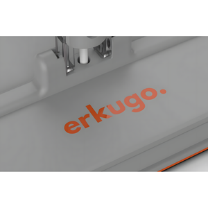 Serpillère plate à une touche avec manche télescopique et mécanisme de verrouillage automatique du chiffon, conception ergonomique pour un nettoyage domestique facile - Product Image 1