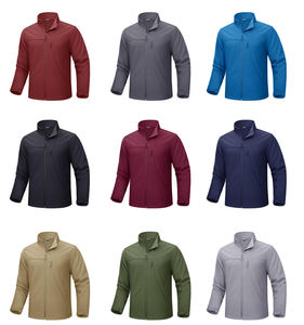 Chaquetas con Logotipo Personalizado, Chaqueta Táctica Personalizada, Chaqueta Cortavientos de Senderismo Softshell para Hombre - Product Image 4