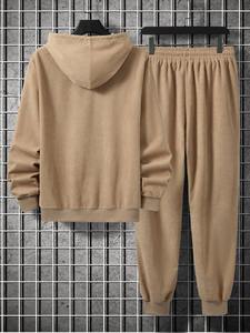 Conjunto Deportivo Slim Fit para Hombre, al por Mayor, Traje de Jogging para Gimnasio, Entrenamiento Físico, Logotipo Personalizado OEM - Product Image 6