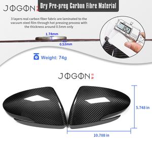 Cubierta de tapa de espejo lateral para <span class=keywords><strong>Hyundai</strong></span> <span class=keywords><strong>I30</strong></span> <span class=keywords><strong>N</strong></span> <span class=keywords><strong>I30</strong></span> <span class=keywords><strong>2020</strong></span> 2021 2022 2023, Real embellecedor de espejo retrovisor de fibra de carbono, decoració<span class=keywords><strong>n</strong></span> Exterior, 2 uds. - Product Image 4