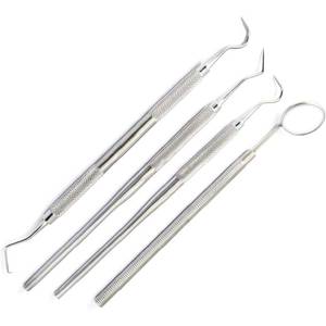 Kit de herramientas dentales profesionales Instrumentos dentales certificados CE hechos a mano de acero inoxidable para dentistas - Product Image 2