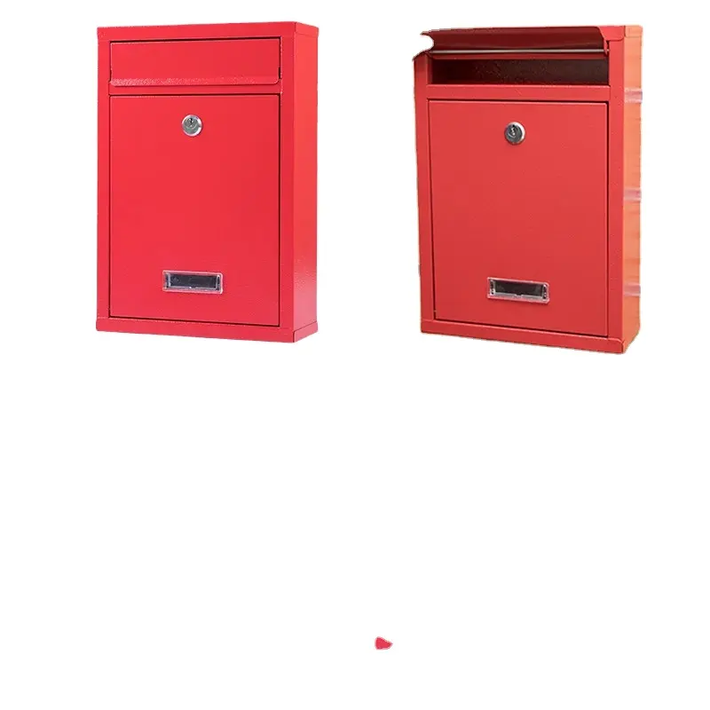 U.S Mail OEM stile personalizzato casella postale di colore Design classico scatola per pacchi da esterno in acciaio zincato a parete scatola lettera