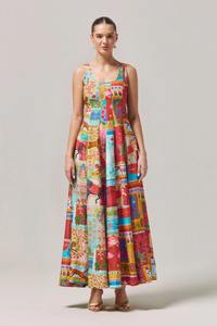 Handmade Indian Cotton <b>Long</b> Party <b>Dress</b> for Women Stylish Summer <b>Beach</b> Wear Personalized Bride Gift Casual <b>Dresses</b> for Wife - Product Image 3