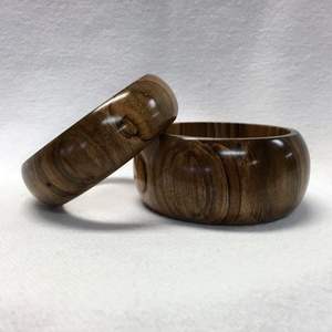 Bracelets en bois faits à la main élégants et imperméables, bijoux en bois naturel, mode traditionnelle pour femmes, personnalisables pour la vente au détail - Product Image 2