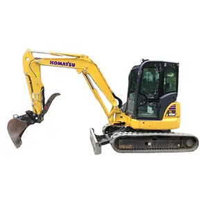 Mesin penggosok Mini, mesin Excavator Mini bekas, mesin Crawler, peralatan berat, PC45MR-5 Komatsu, harga murah, 2021