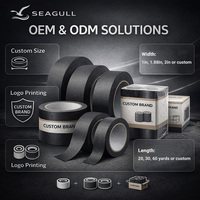 Solution d'installation professionnelle pour les scènes et les événements utilisant du ruban adhésif gaffer, largeur et longueur personnalisées, emballage du noyau, OEM