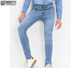 กางเกงยีนส์ผู้ชายทรงตรงแห้งเร็วน้ำหนักเบาใส่สบายฤดูใบไม้ร่วงฤดูหนาวฤดูใบไม้ผลิ - Product Image 6