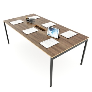 Estructura de Acero Minimalista para Mesa de 200x100cm Slean HCSL023 - Diseño Duradero - Product Image 3