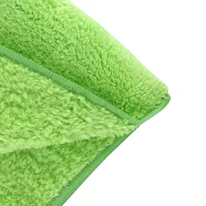 ¡Gran venta! Alta calidad 40x40 verde microfibra Joker Wellsoft paño de limpieza para cocina personalizable 365 GSM bajo MOQ - Product Image 4