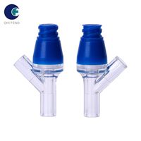 Connecteur IV universel à usage unique sans aiguille pour le type de plastique moulé par injection d'hôpitaux