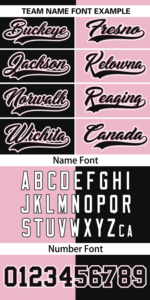 Camisetas de Béisbol Personalizadas Nuevas de 2026, Color Rosa, con Costuras, Estilo Hip Hop, 100% Poliéster, Dos Colores, Jersey de Béisbol para Mujer para Equipos Universitarios - Product Image 4