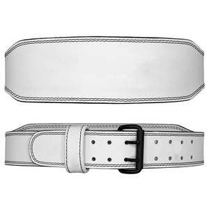 เข็มขัดหนังยกน้ำหนักสำหรับยิมที่มีน้ำหนักมากเหมาะสำหรับทุกเพศยกน้ำหนักฟิตเนสเพื่อความปลอดภัยด้านหลังอุปกรณ์เสริมสำหรับออกกำลังกาย - Product Image 1