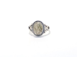 Anillos hechos a mano de rutilo negro de Venta caliente para mujeres disponibles a bajo precio anillo hecho a mano de Plata de Ley 925 regalo para todos - Product Image 3