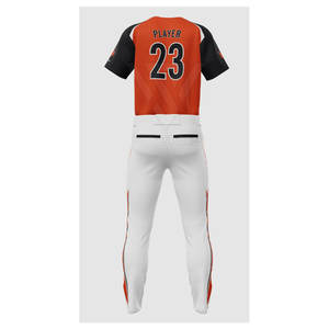 Nuevo diseño de calidad superior colores personalizados Logo 100% poliéster secado rápido transpirable uniforme de béisbol conjunto de ropa deportiva en línea - Product Image 4