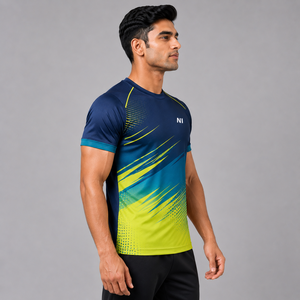 Breathable Dry Fit T <b>Shirt</b> for Men Lightweight Sports Gym Running Casual Fitness Wear Mens Athletic Dry Fit T <b>Shirt</b> - Product Image 4