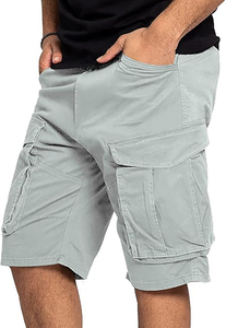 Respirant séchage rapide solide hommes Cargo Shorts tenue décontracté Service OEM de haute qualité Logo personnalisé et taille - Product Image 3