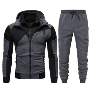Nueva llegada Gym Fitness Tech Fleece Training Chándales Hombres Conjunto de dos piezas Chándal Jogging Suit para hombres - Product Image 6