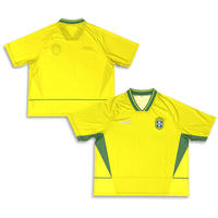 Maillots de football personnalisés tendance, sublimation, broderie, coupe ample, tendance classique, maillot de football pour hommes aux meilleurs prix