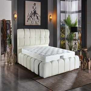 Lit de rangement capitonné européen super doux, taille double, tissu de haute qualité, meubles de maison personnalisables, lit ottoman avec rangement - Product Image 3