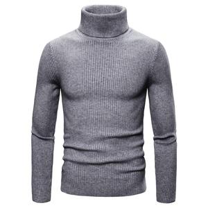 <b>Men</b> Warm <b>Turtleneck</b> Sweater Soft Touch Winter Knit Pullover - Product Image 6