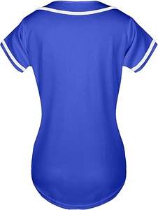 Venta al por mayor camisa de béisbol en blanco sublimación malla impresión equipos uniforme hombre mujer personalizado bordado Color camisetas de béisbol - Product Image 2