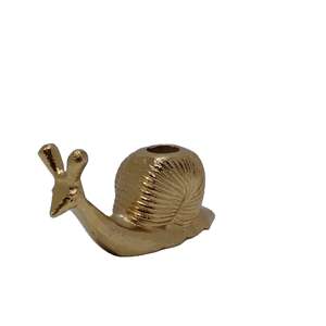 Candelabro de Aluminio con Forma de Caracol, Estilo Escultura de Insecto, para Decoración del Hogar, Hotel, Mesa, Iluminación, Soporte de Metal - Product Image 6