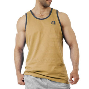 Camiseta sin Mangas de Punto para Hombre, Cuello Redondo, Color Sólido, Informal, Transpirable, de Algodón Suave/Fibra de Bambú, Marca KATBROS INDUSTRY - Product Image 1