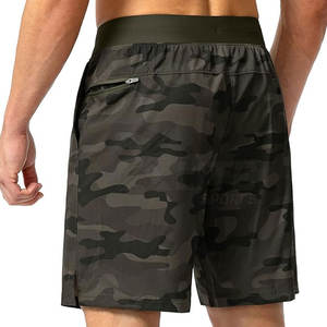 Shorts cargo pour hommes en tissu de toile, sublimation, respirant, séchage rapide, style décontracté, look moderne - Product Image 4