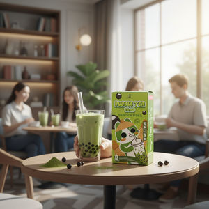 Kit de thé au lait à bulles instantané à faire soi-même avec boîte et saveur - Product Image 4