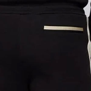 Sweat à capuche à motif uni coupe classique et ensemble de shorts confortables pour hommes caractéristiques de grande taille pour le style de rue d'été - Product Image 6