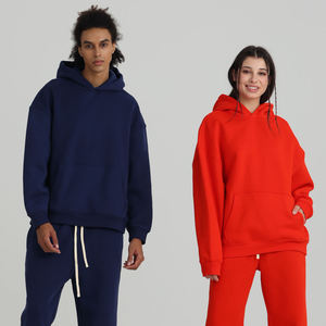 Sudadera con Capucha Extra Grande para Hombre, de Felpa de 280g, de Alta Calidad, con Logotipo Personalizado OEM, Diseño Sólido, Anti-Pilling, Servicio ODM, Talla Grande - Product Image 4
