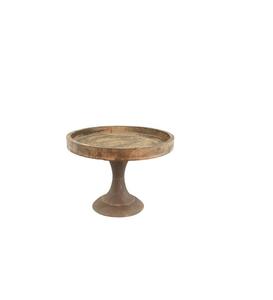 Présentoir à gâteaux en bois classique rustique fait à la main pour une présentation élégante des desserts lors des mariages, des fêtes à domicile ou des festivals saisonniers - Product Image 3