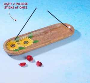 Hot Selling Handmade Natural Wooden Painted Design <b>Incense</b> Stick Holder New Style Trendy Look <b>Incense</b> Stick Holder - Product Image 4