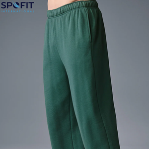 กางเกงวอร์มขาบานสำหรับผู้ชายกางเกงขาบานแบบลำลองระบายอากาศโลโก้ออกแบบได้ตามต้องการ - Product Image 5