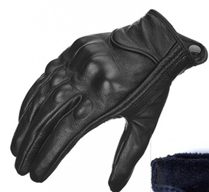 ถุงมือมอเตอร์ไซค์หนังแท้ระบายอากาศได้ดี ขายดี สำหรับแข่งรถ 男女 ใช้ได้ - Product Image 2