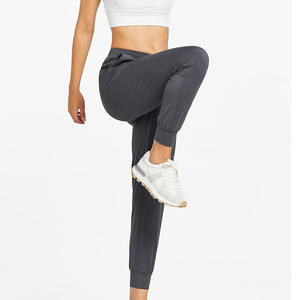 Pantalon large Vente en gros Jogging femme 100% Coton Respirant Doux Baggy Pantalon large jambe droite Pantalon de survêtement - Product Image 4