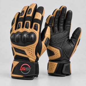 Top Quality Motorbike Gloves Made With Durable Material Motor Bike Gloves Offer Comfortable Fit Strong Grip and Ideal for Riding - Product Image 1
