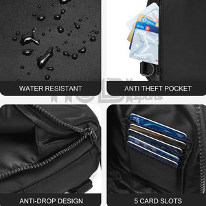 Sac bandoulière au design moderne avec plusieurs compartiments, style usage quotidien, faible MOQ - Product Image 5