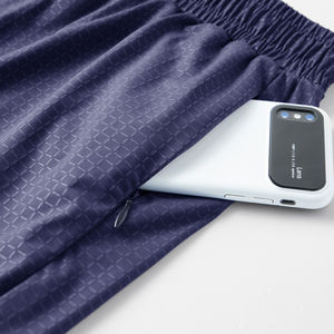 Pantalones cortos de gimnasio con logotipo personalizado para hombre, pantalones de fútbol de algodón de secado rápido para adultos, pantalones cortos deportivos de verano para nadar en la playa con características ajustables - Product Image 2