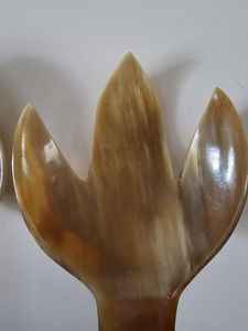 Juego de Cubiertos para Ensalada de Madera Hechos a Mano, Decorativos, para Uso en el Hogar y la Cocina, Ecológicos, Aptos para Lavavajillas y Microondas - Product Image 4