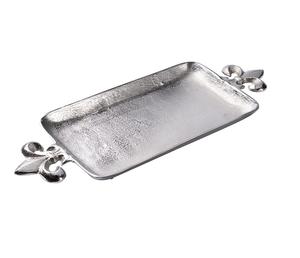 Plateau de service en forme de rectangle Offre Spéciale de conception unique moderne de qualité supérieure avec nickelé brut pour la décoration de la maison et l'utilisation de la cuisine - Product Image 1