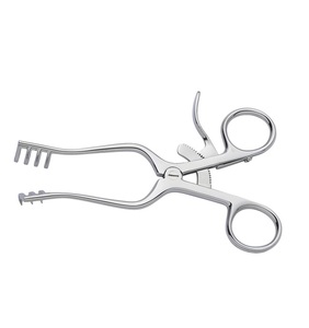 Weitlaner 16,5 cm Manual Retractor Sharp 3x4 Puntas Instrumento Quirúrgico Base - Product Image 5