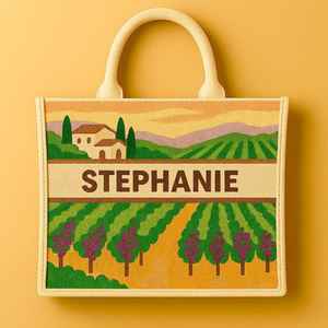 Personalized Beaded Tote, Custom Wedding Tote, Floral Beaded <b>Bag</b>, Personalized Wedding <b>Bag</b>, <b>Bridesmaid</b> Gift, Blue Floral Tote, - Product Image 2