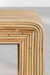 Table basse rectangulaire en rotin fabriquée au Vietnam matériaux écologiques meubles de maison décor à la maison en gros - Product Image 6