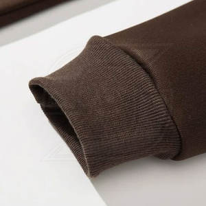 Sudaderas con capucha de invierno personalizadas para hombre con nuevo diseño impreso digital en poliéster/algodón teñido liso - Product Image 2