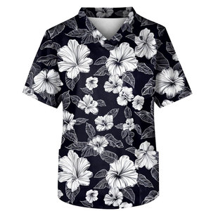 เสื้อทางการแพทย์พิมพ์ซับลิเมชันคุณภาพสูงเสื้อขัดทางการแพทย์ - Product Image 1