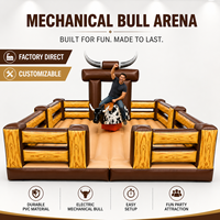 Arena de Rodeo Mecánica Inflable de PVC Personalizable Directo de Fábrica para Eventos al Aire Libre, Parques de Atracciones Comerciales JIALE JL-4037