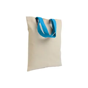 Borse Mini Tote Personalizzate in Cotone Naturale, Gadget Promozionali Personalizzati - Product Image 1